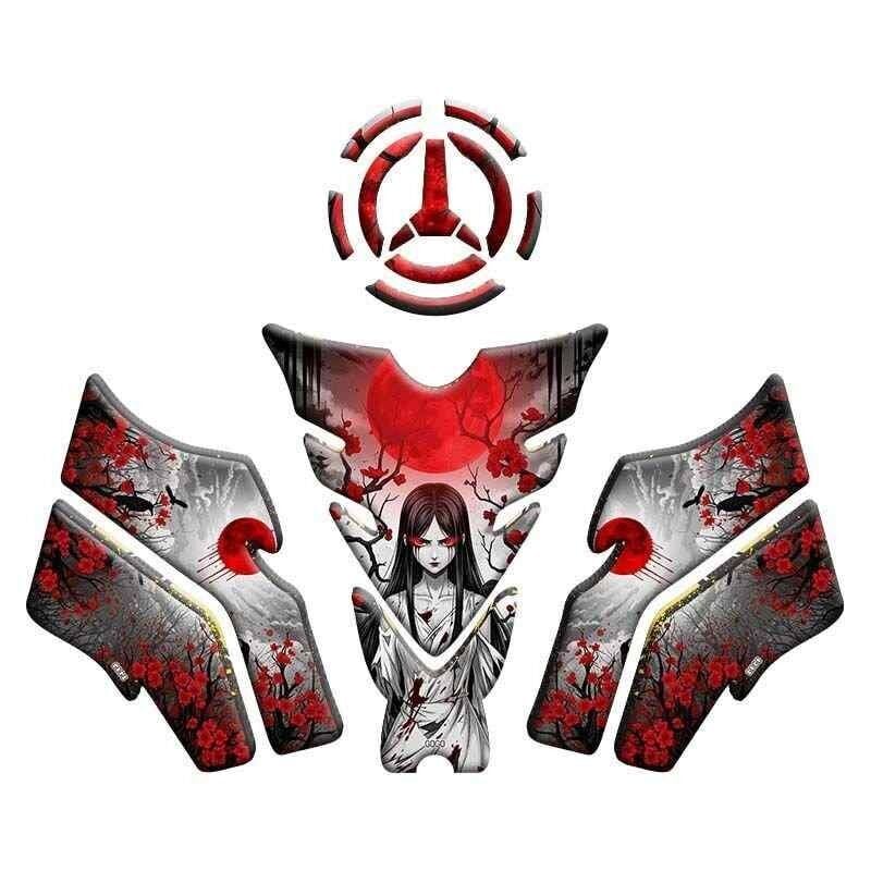 Rks Srk 125 S 2024 - 2025 Uyumlu Tank Pad Set 006