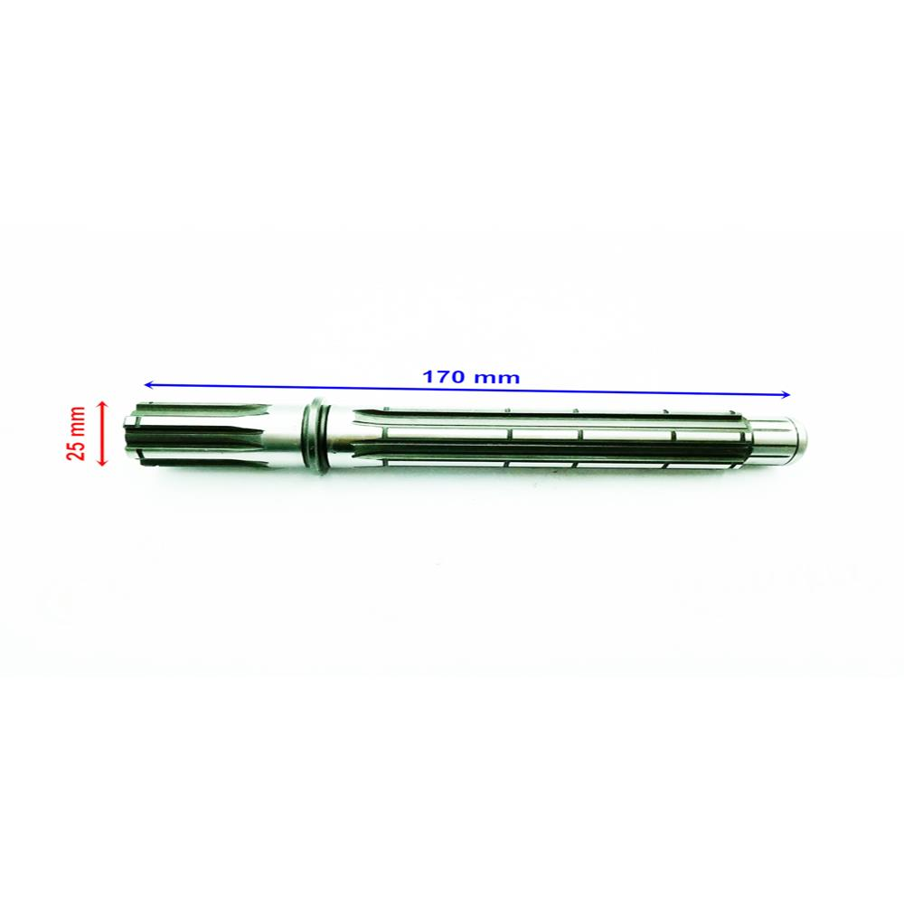 Atv Apachi 250 Şanzıman Mili 170-25X6-6 Kanallı Öm