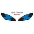 Rks Srk 125 R 2023 - 2025 Uyumlu Far Sticker Mavi X