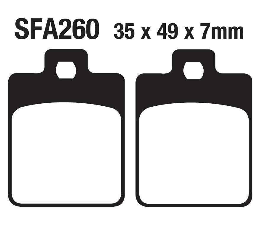 Ön Fren Disk Balatası Sfa260 Vespa Et4 - Lx 125-150 Piaggio Liberty