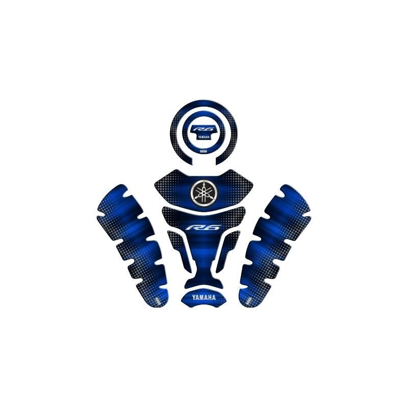 Yamaha R6 Uyumlu Tank Pad Set 002