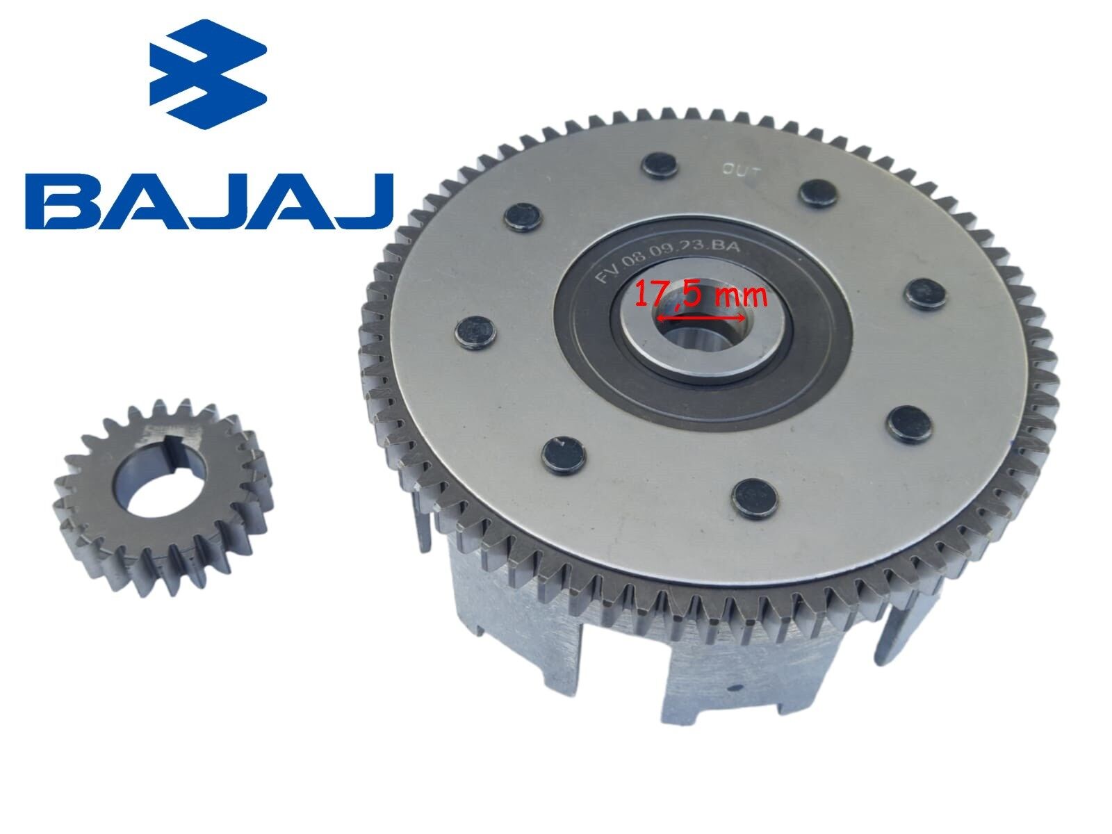 Bajaj Pulsar Ns 200 Debriyaj Tası Dişli Ve Karşılığı 72T 22T 36Jl0185 Orj