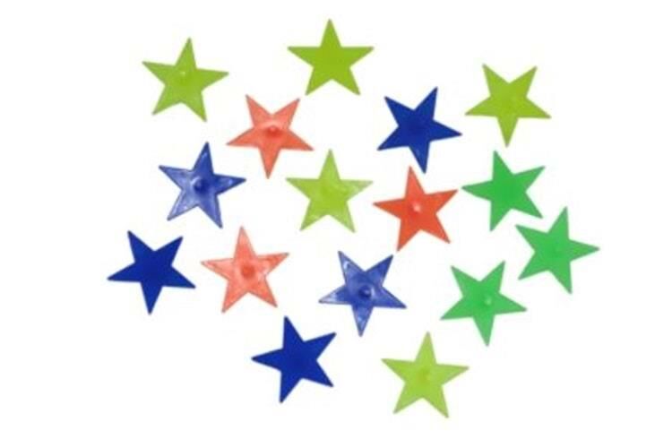 Bisiklet Jant Süsü Küçük Yıldız (16 Lı)