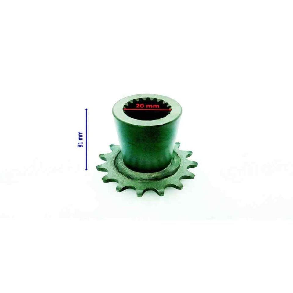Atv Ön Dişli 428-15T İç 20Xuzunluk 81Xtm Öm