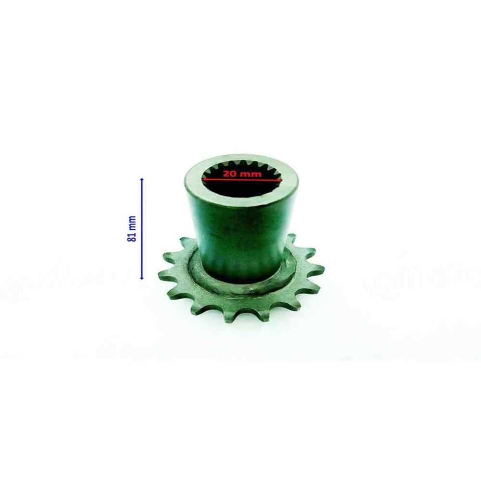 Atv Ön Dişli 428-15T İç 20Xuzunluk 81Xtm Öm