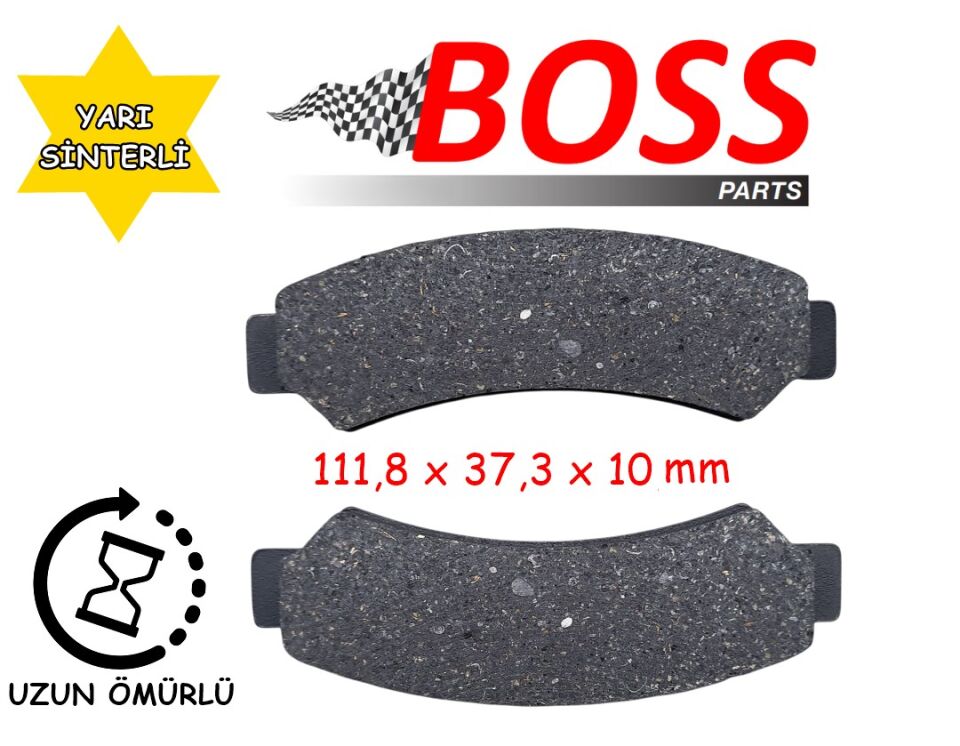 Atv Segway Snarler 570 Ön Fren Disk Balatası Boss Y.Sinterli