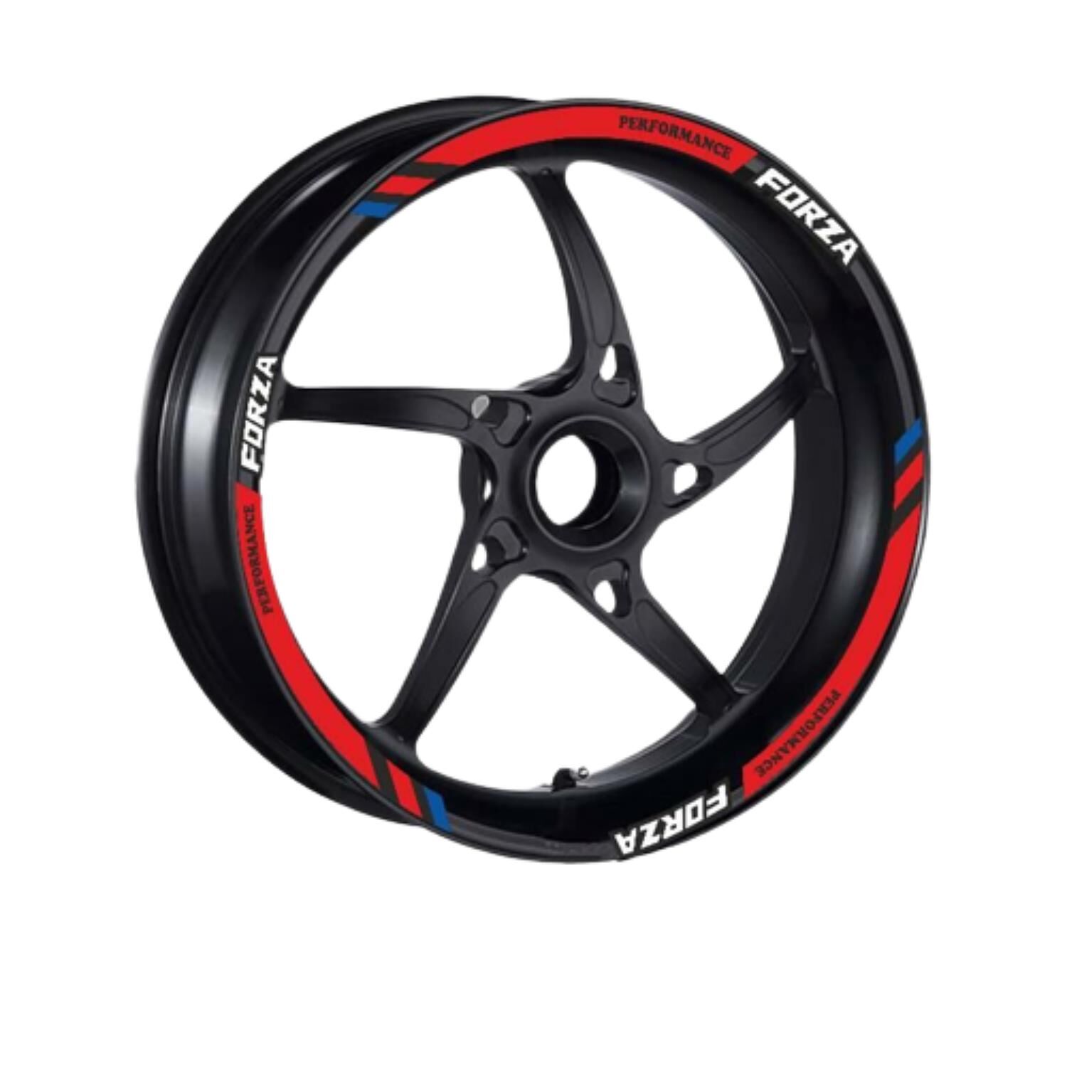 Honda M Power Kırmızı Forza Uyumlu 1 Set Jant Şeridi