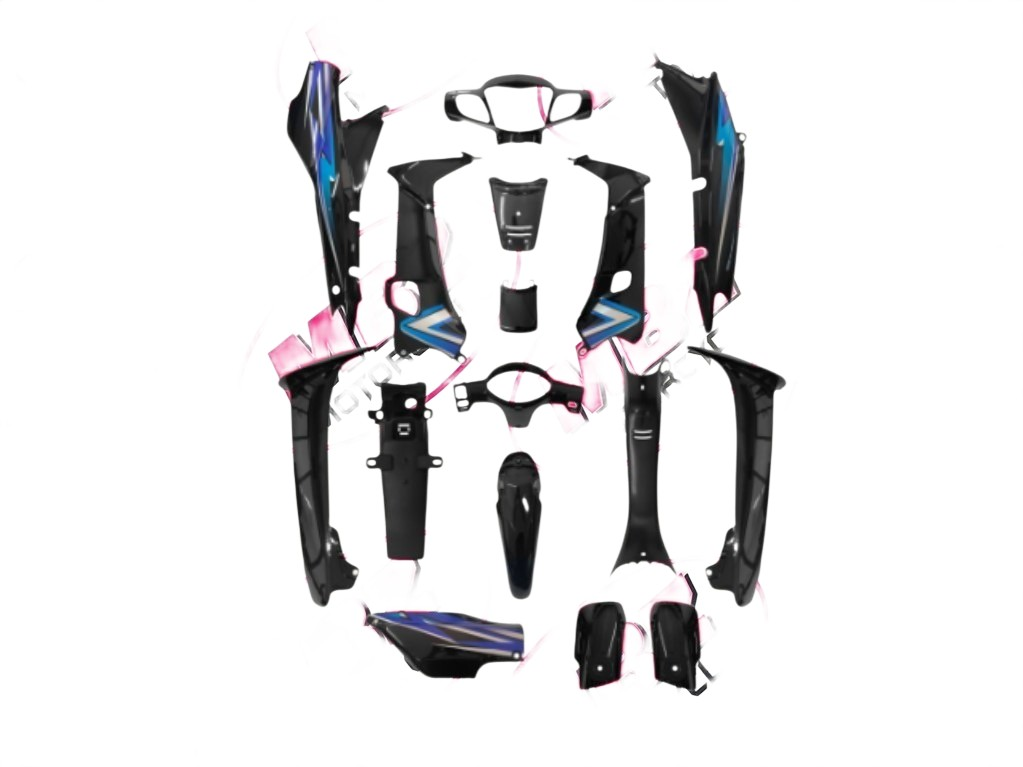 Cup 100 Kh 100 Kaporta Seti Siyah