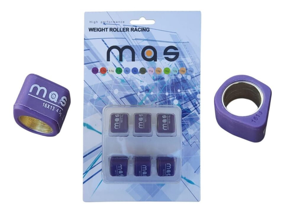 Scooter 50-80 Tahrik Seti Modifiye Mas 4,5 Gr 16-13 Mm