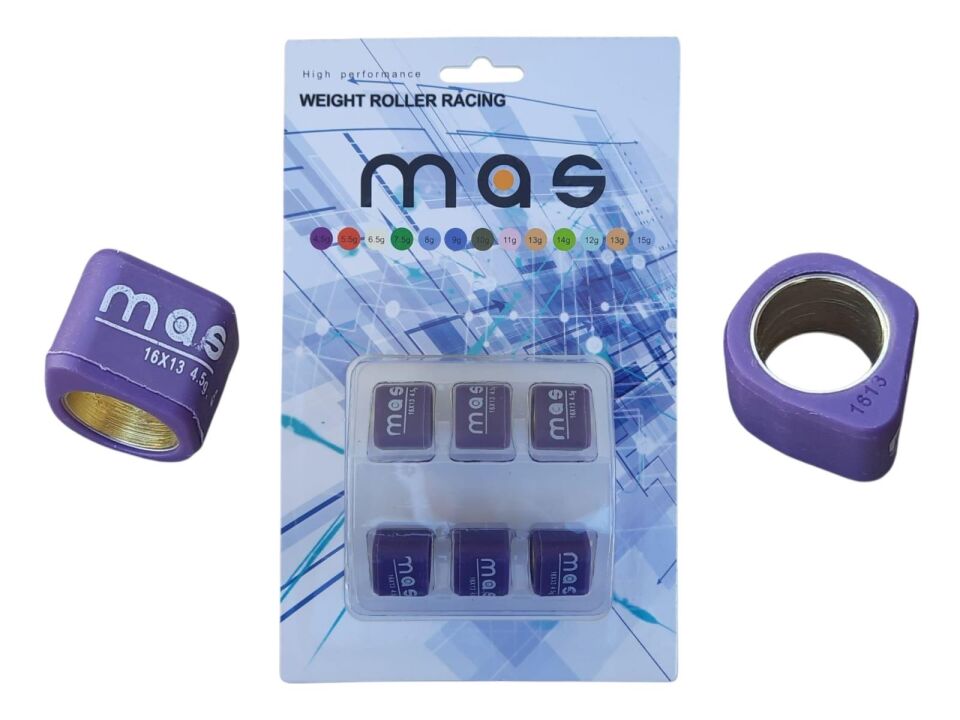 Scooter 50-80 Tahrik Seti Modifiye Mas 4,5 Gr 16-13 Mm