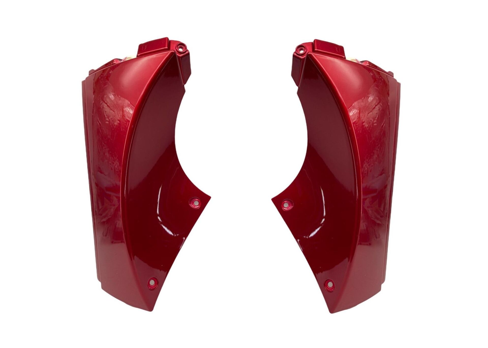 Mondial Scooter Wing 50 Şasi Alt Koruma Sağ-Sol Koyu Kırmızı