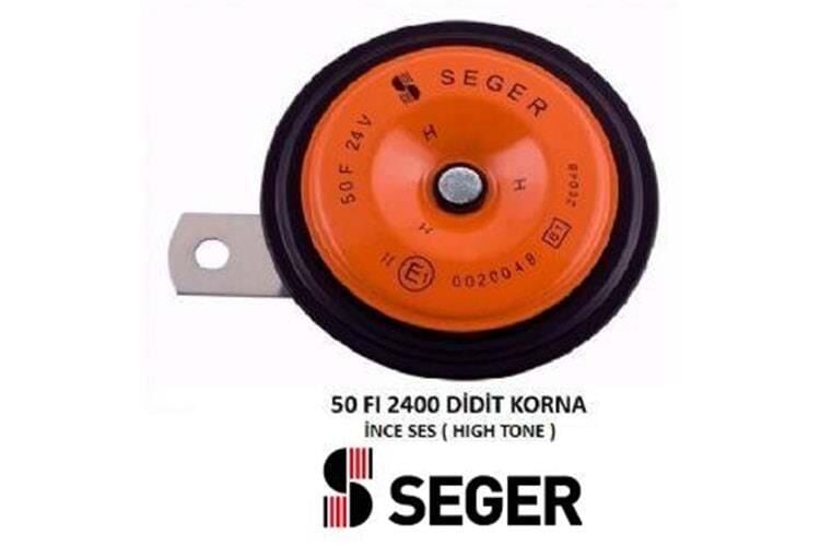 12 Volt Seger Korna İnce Turuncu