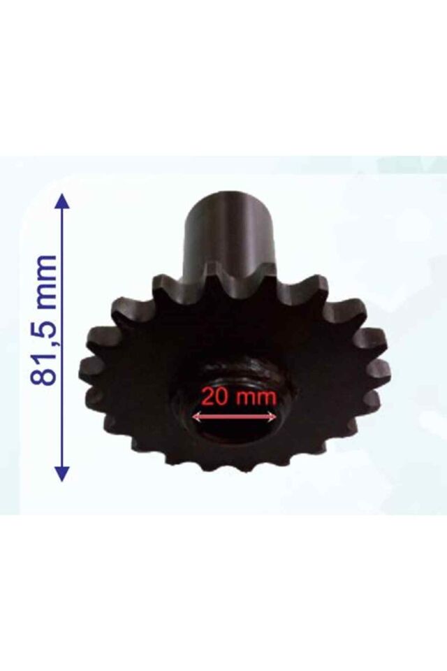Atv Ön Dişli 428-20T İç 20Xuzunluk 81Xtm Öm