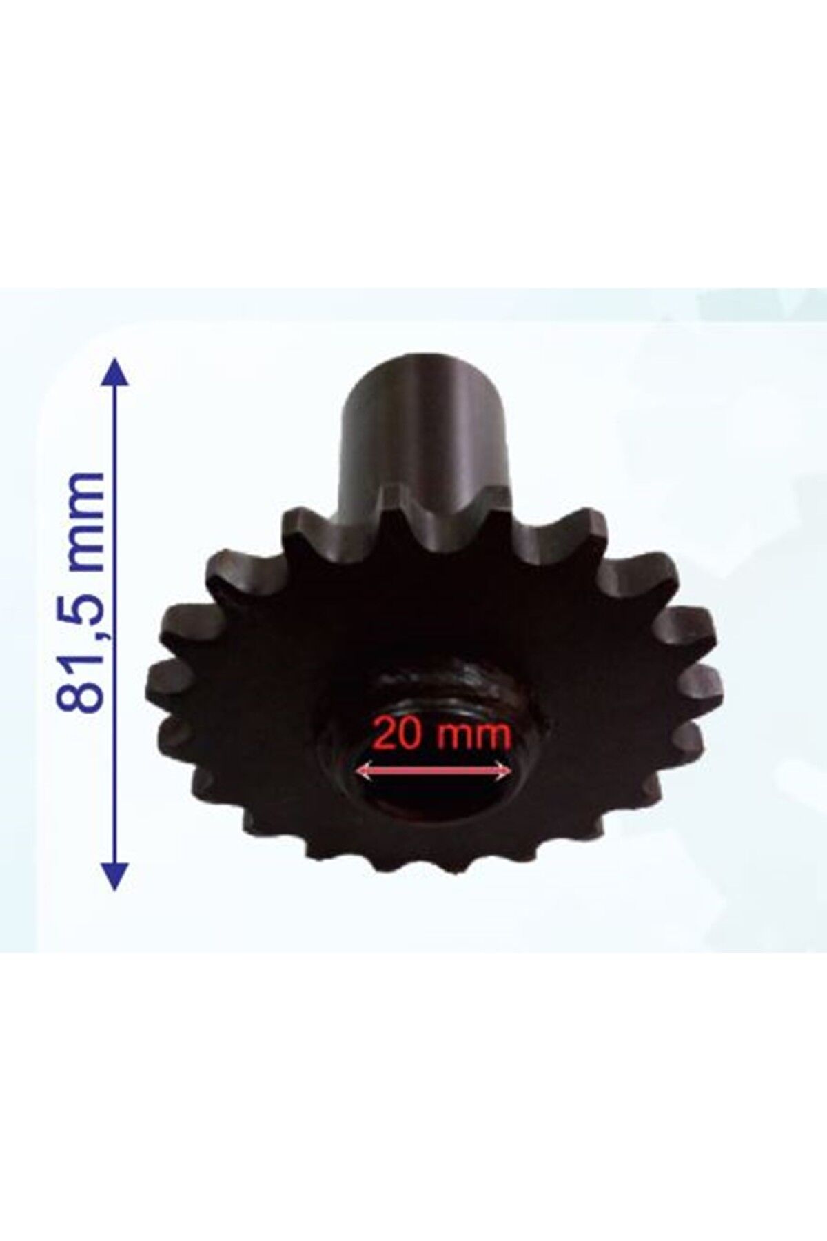 Atv Ön Dişli 428-20T İç 20Xuzunluk 81Xtm Öm