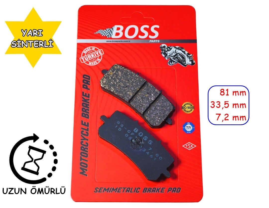 Cf Moto Nk 150-250 Ön Fren Disk Balatası (Abs) Boss