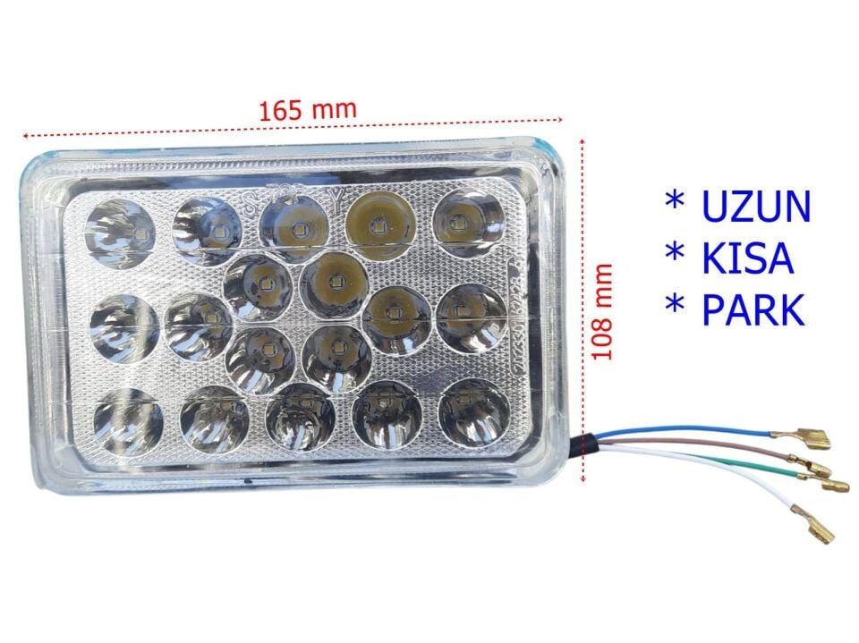 Cg Model Far Atomu 18 Ledli Kare