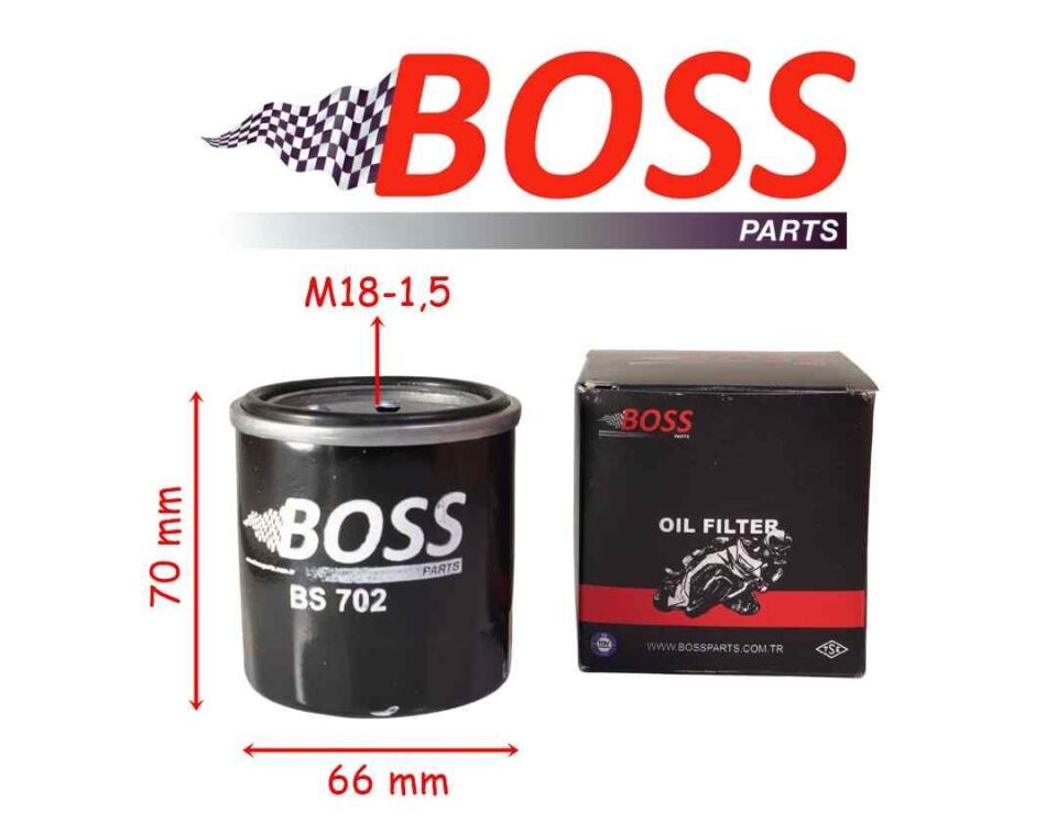 Cf Moto 650Nk 650Mt 450Sr Yağ Filtresi Boss Bs0702 Hf682 66-70-M18-1,5