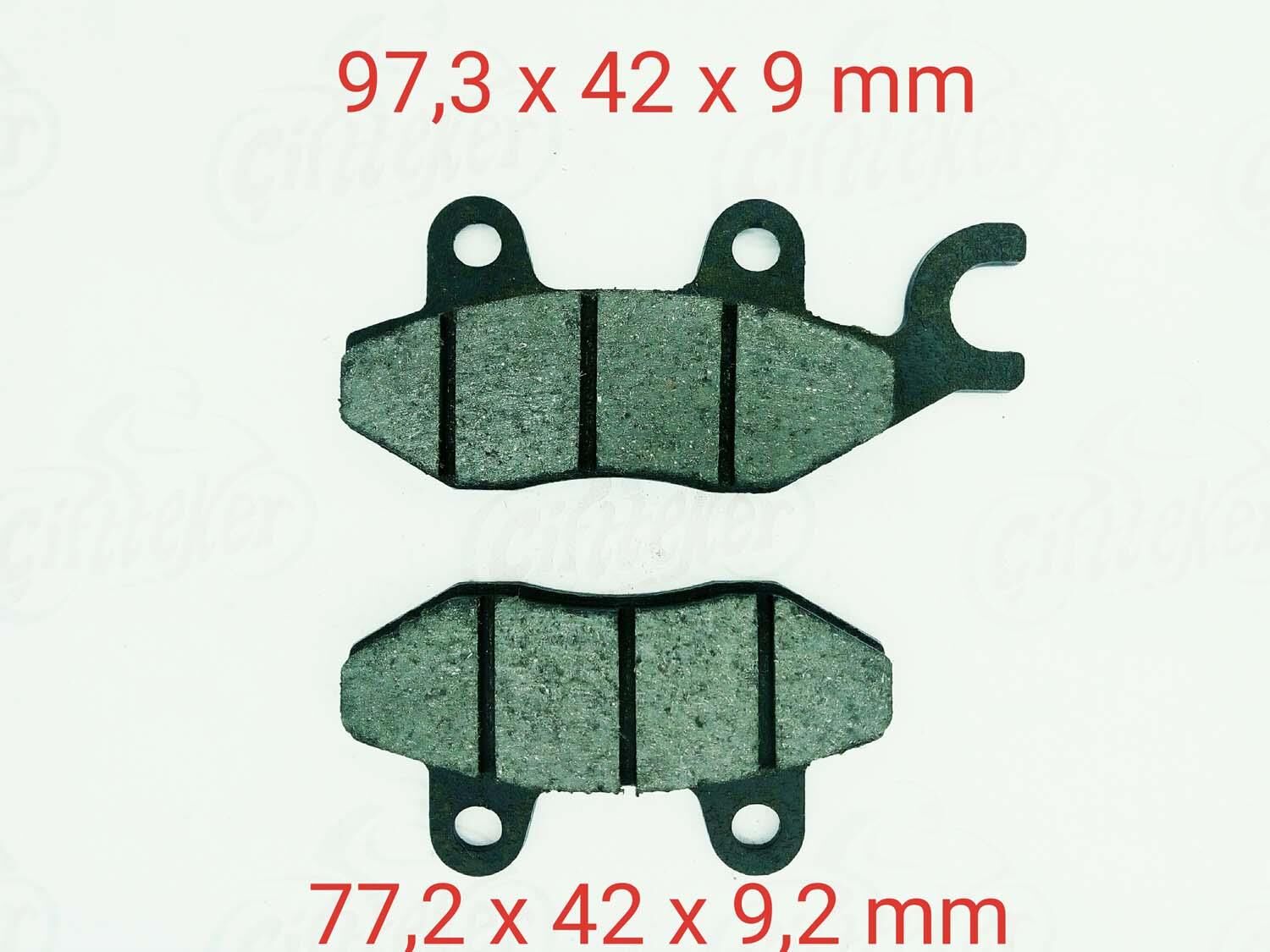 250Mct-Mc Mc-X Bff Ön Fren Disk Balatası Orj