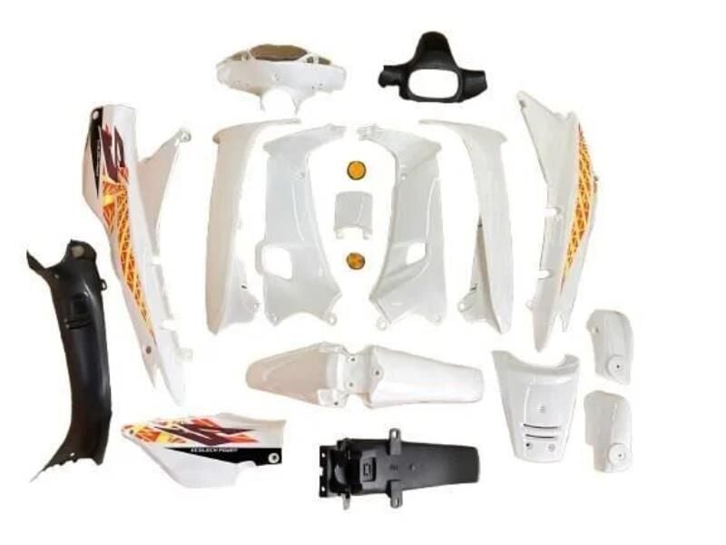 Çelik Kaporta Set Beyaz 17 Parça Cub-Çelık-Kalıpso