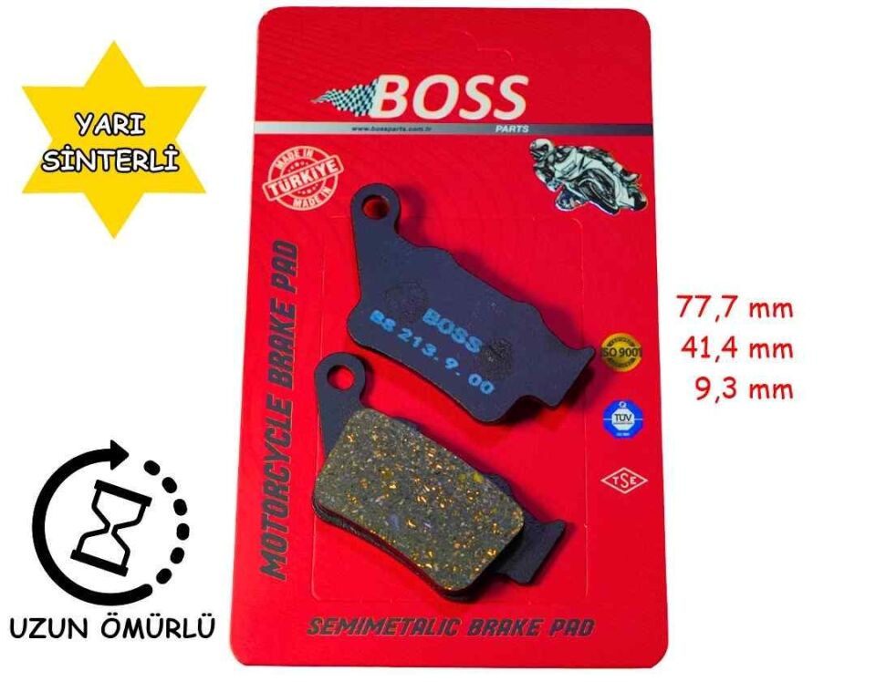 Bajaj Arka Fren Disk Balatası Boss Fa213 Pulsar Ns-Rs 200 - Ktm 200-250-390-690 Duke