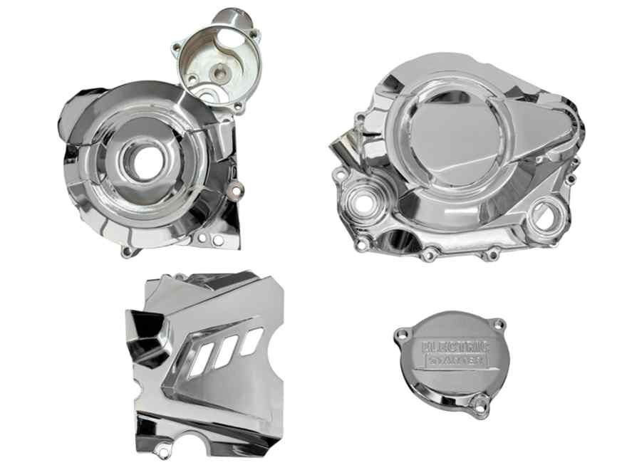 Kuba Cg Çita Model Motor Kapak Seti Nikel