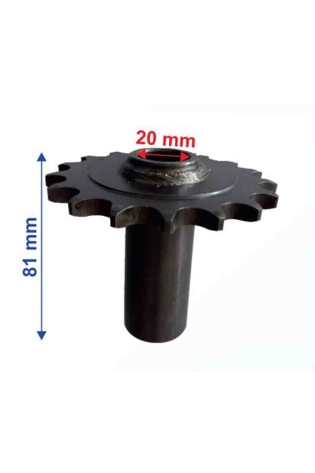 Atv Ön Dişli 520-17T İç 20Xuzunluk 81Xtm Öm