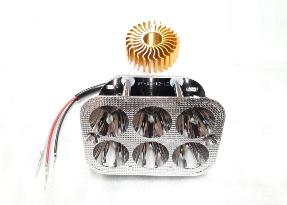 Cg Model Far Ampülü 6 Ledli Kare Falcon