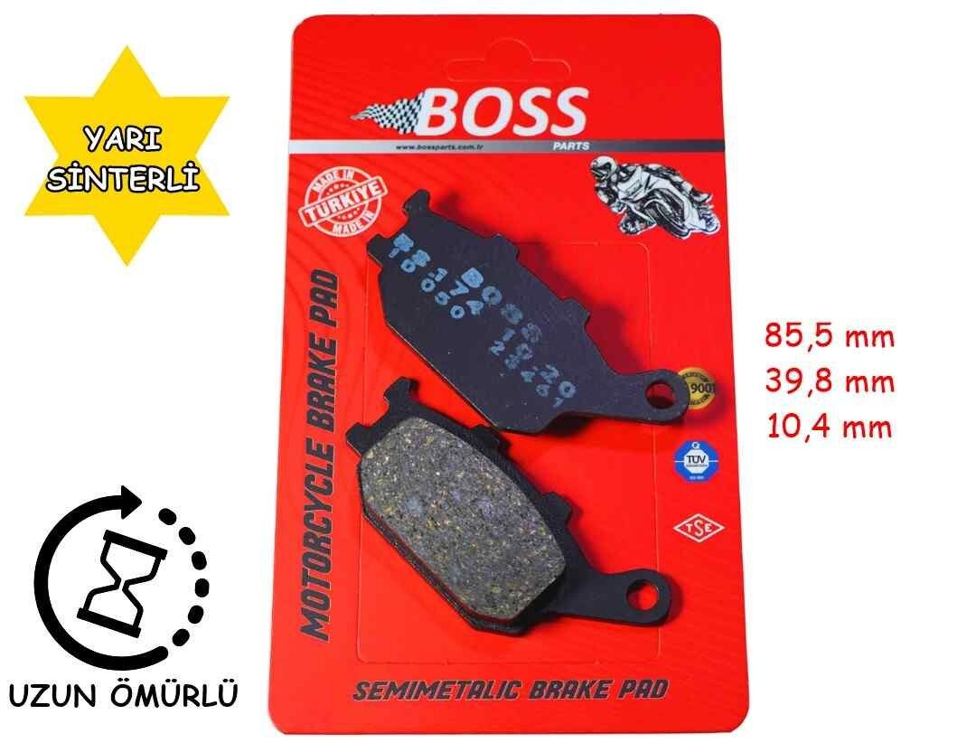 Honda Arka Fren Disk Balatası Boss Fa174 Honda-Cbr600 F-Cbf600-Nc700 S-Yamaha Mt-09-Fazer8-Kawasaki