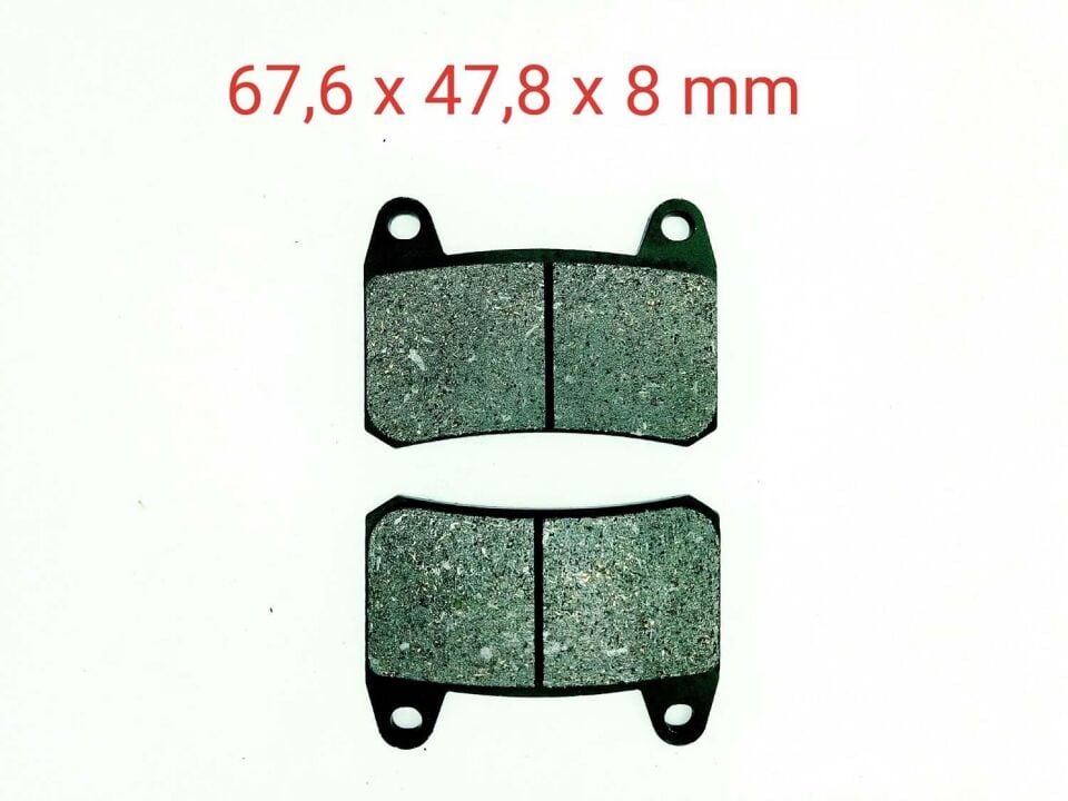 Ön Fren Disk Balatası Fa658 Benelli Bn251 Tnt25 Tnt250 Tnt249-S Trk251