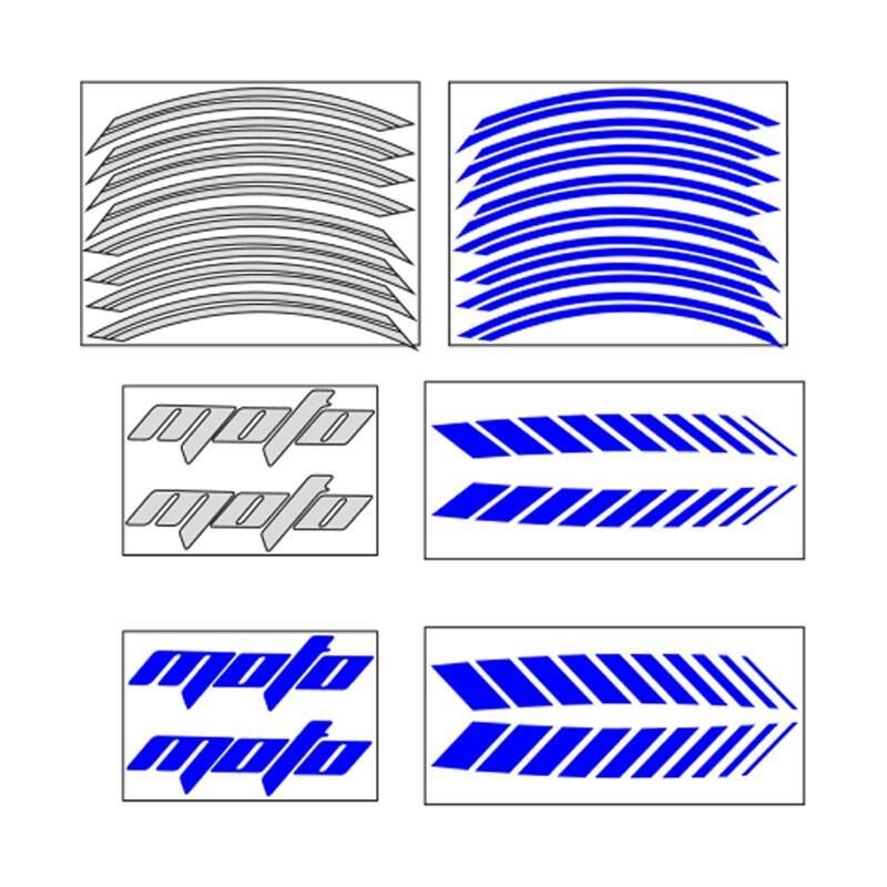 Reflektör Mavi Racing Şerit 2