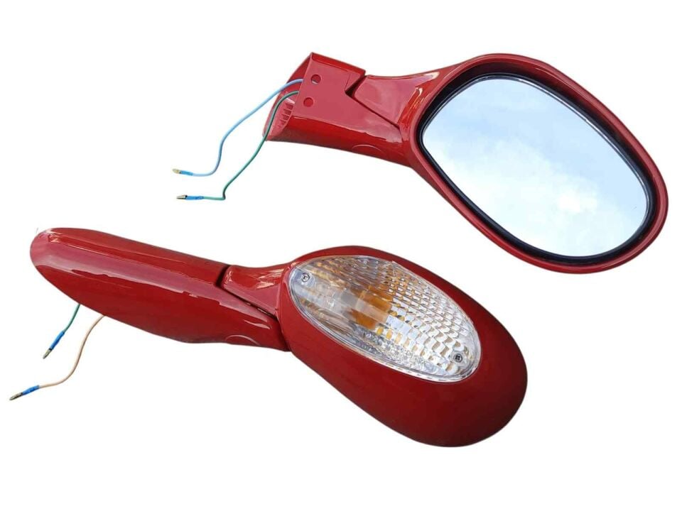 Scooter Re Ayna Sinyalli Kırmızı 223