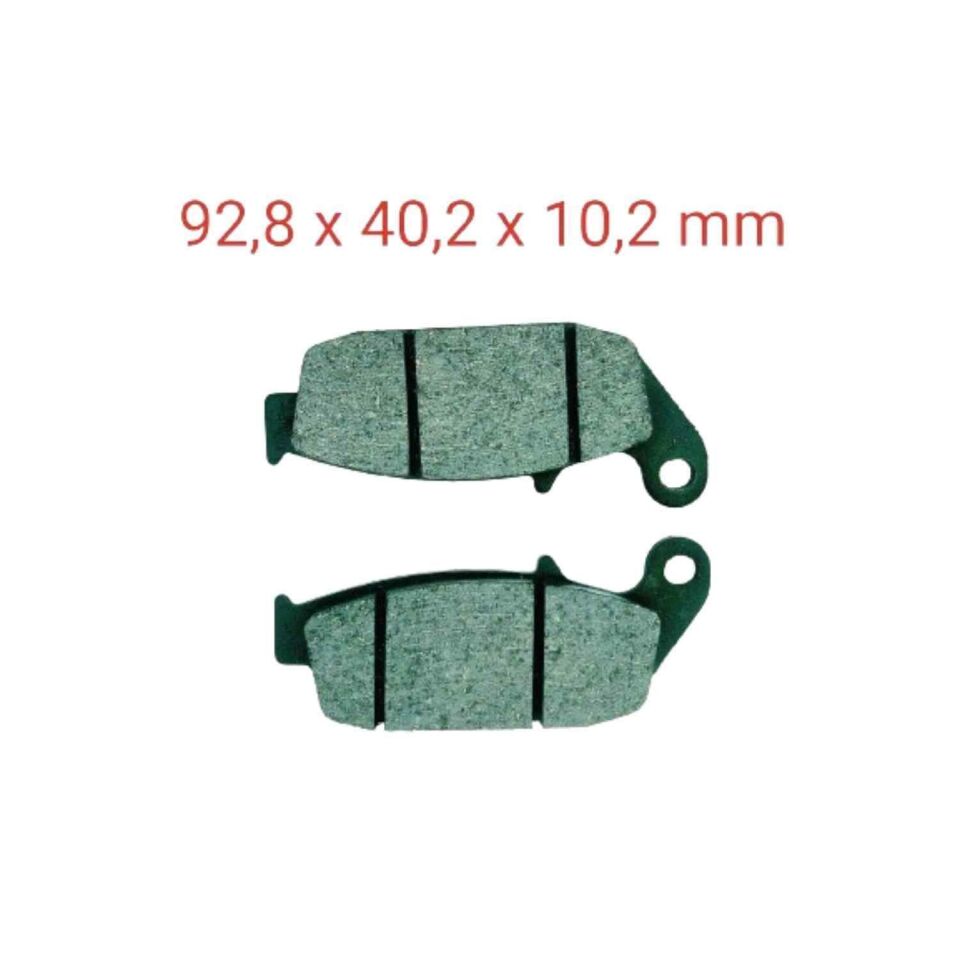 Tvs Apache Rtr 180-200 Arka Fren Disk Balatası Ask 10 Mm