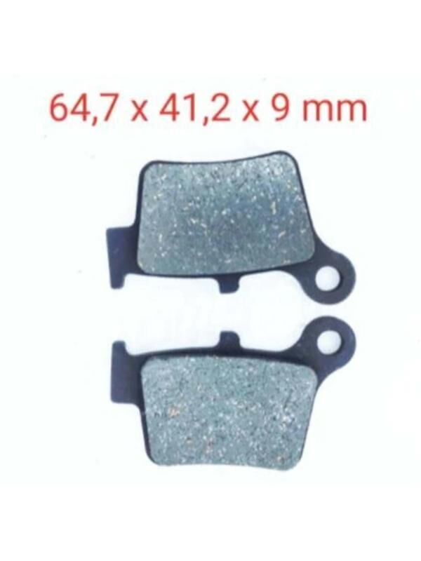 Kuba Black Cat Arka Fren Disk Balata