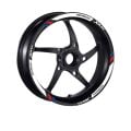 Honda M Power Beyaz Yamaha Xmax Uyumlu 1 Set Jant Şeridi