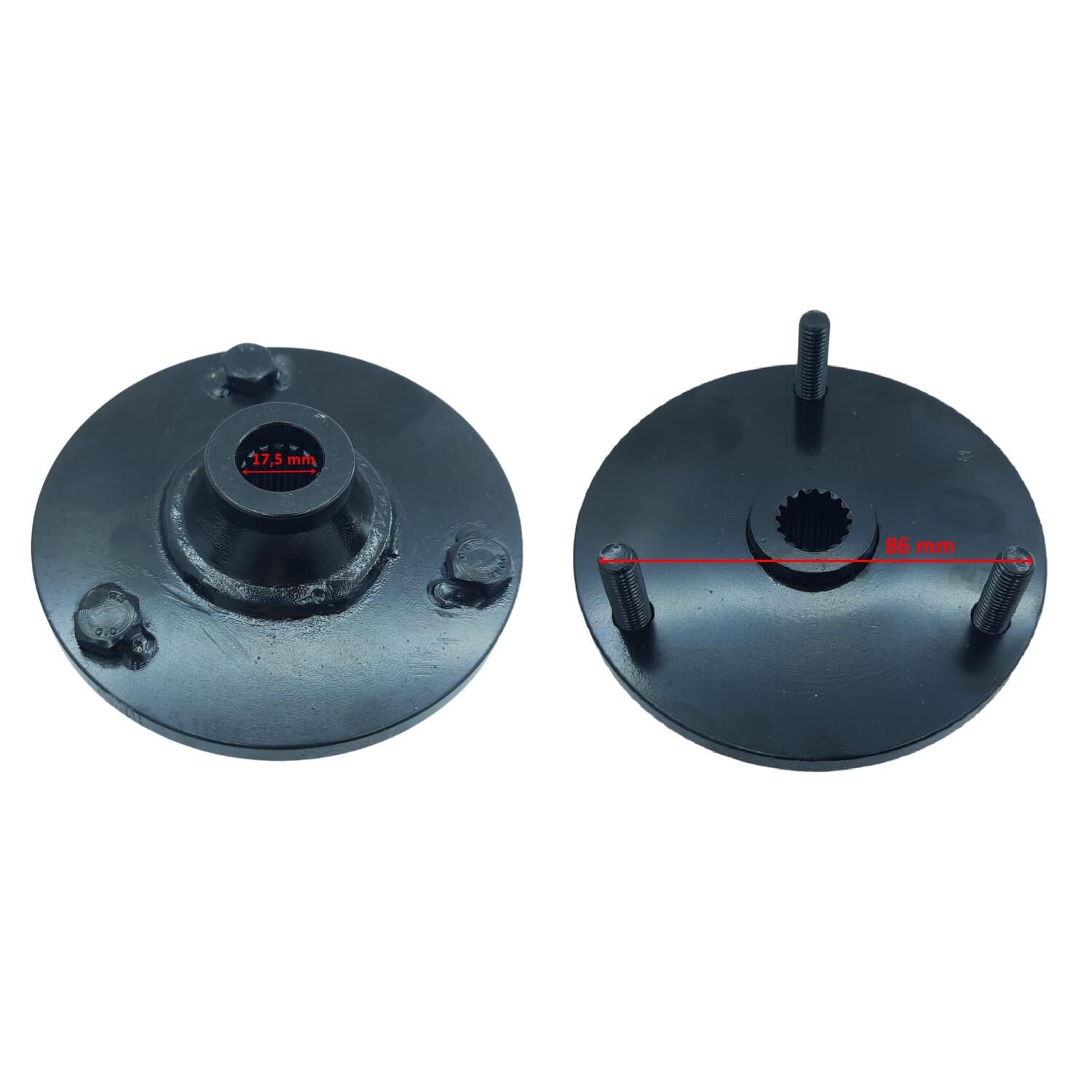 Atv Atv 110 Arka Jant Poryası 16 Freze 17,5-32-86 Mm 3 Civatalı Öm