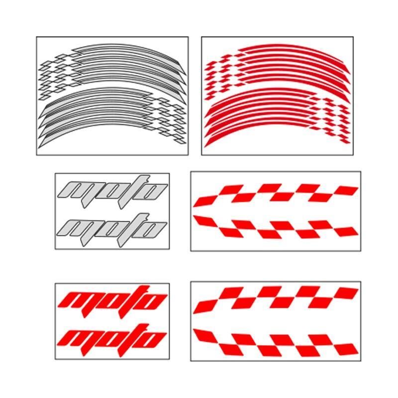 Reflektör Kırmızı Racing Şerit 3