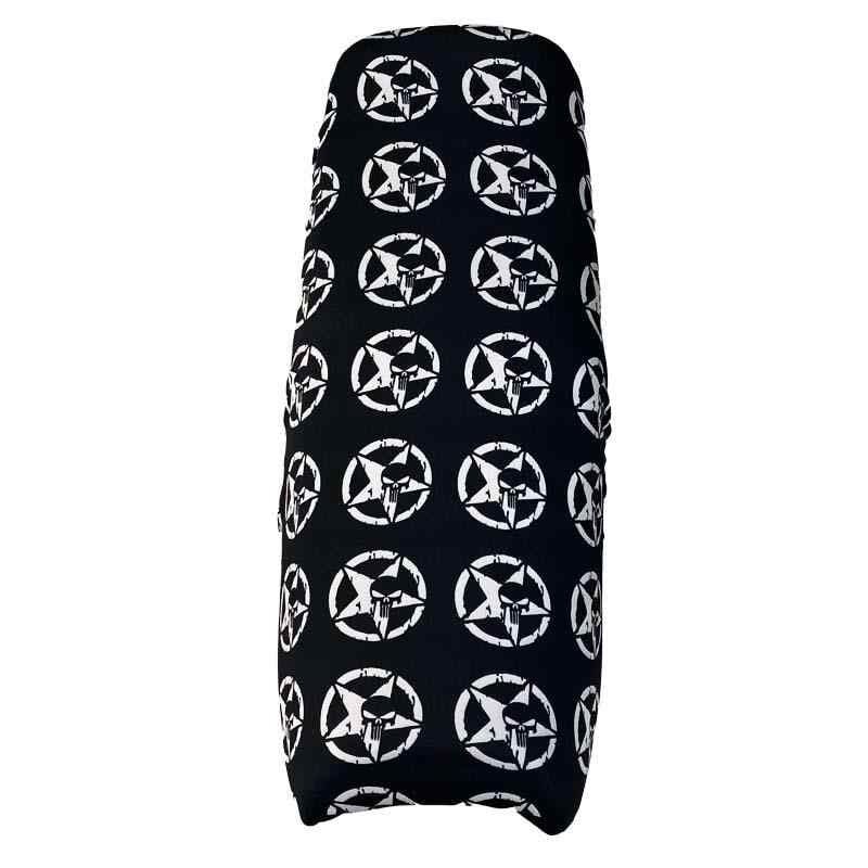 3D Üniversal Koltuk Kılıfı Yıldız Beyaz