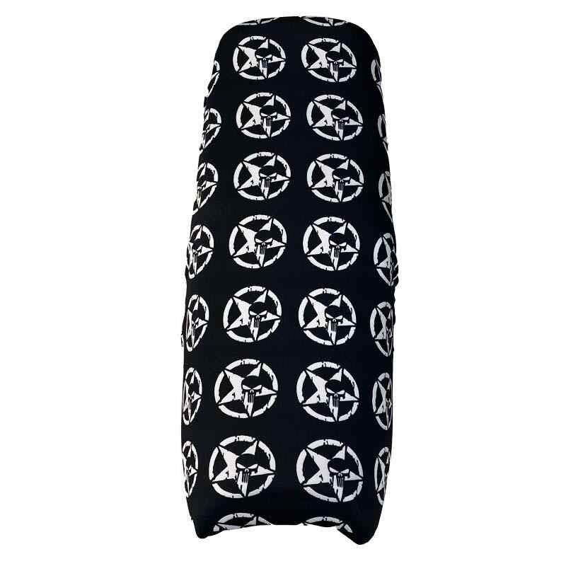 3D Üniversal Koltuk Kılıfı Yıldız Beyaz