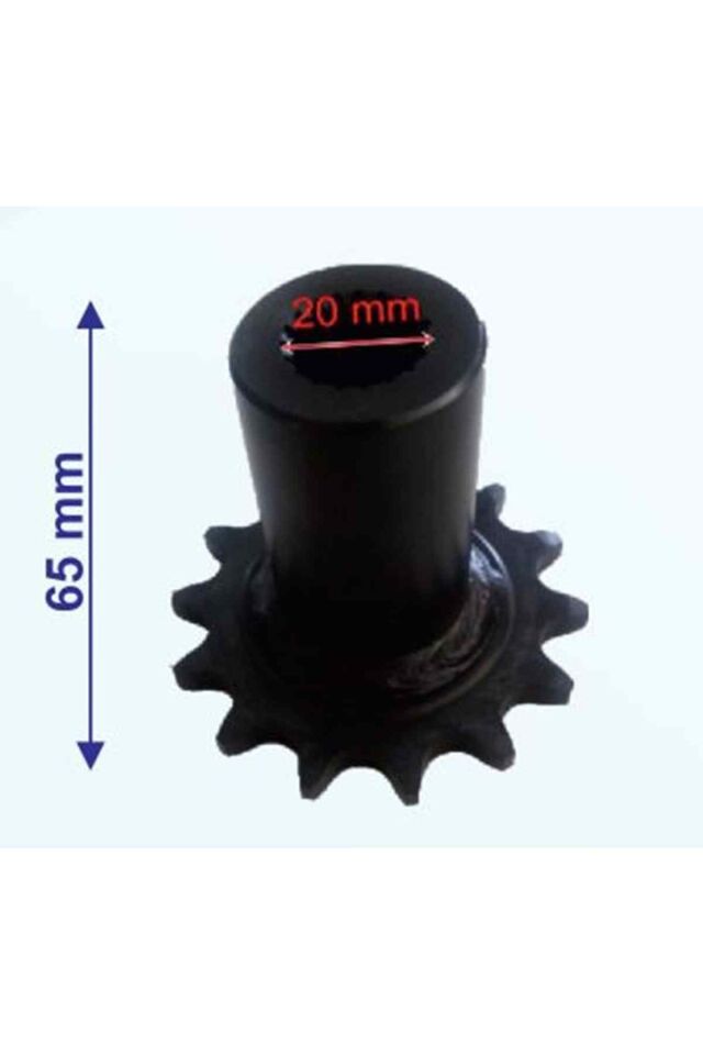 Atv Ön Dişli 520-14T İç 20Xuzunluk 65Xtm Öm