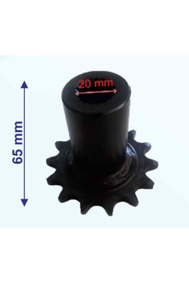 Atv Ön Dişli 520-14T İç 20Xuzunluk 65Xtm Öm