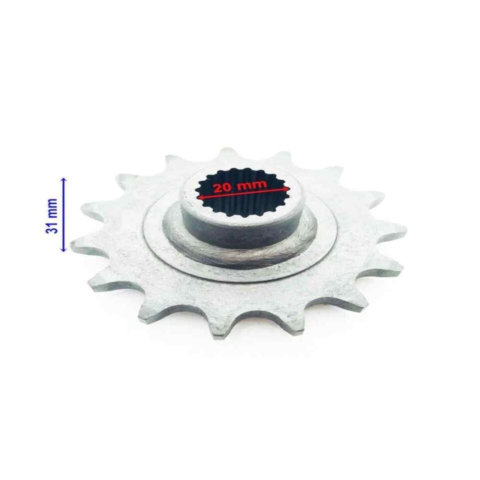 Atv Aeon Ön Dişli 520-15T İç 20Xuzunluk 31Xtm Öm