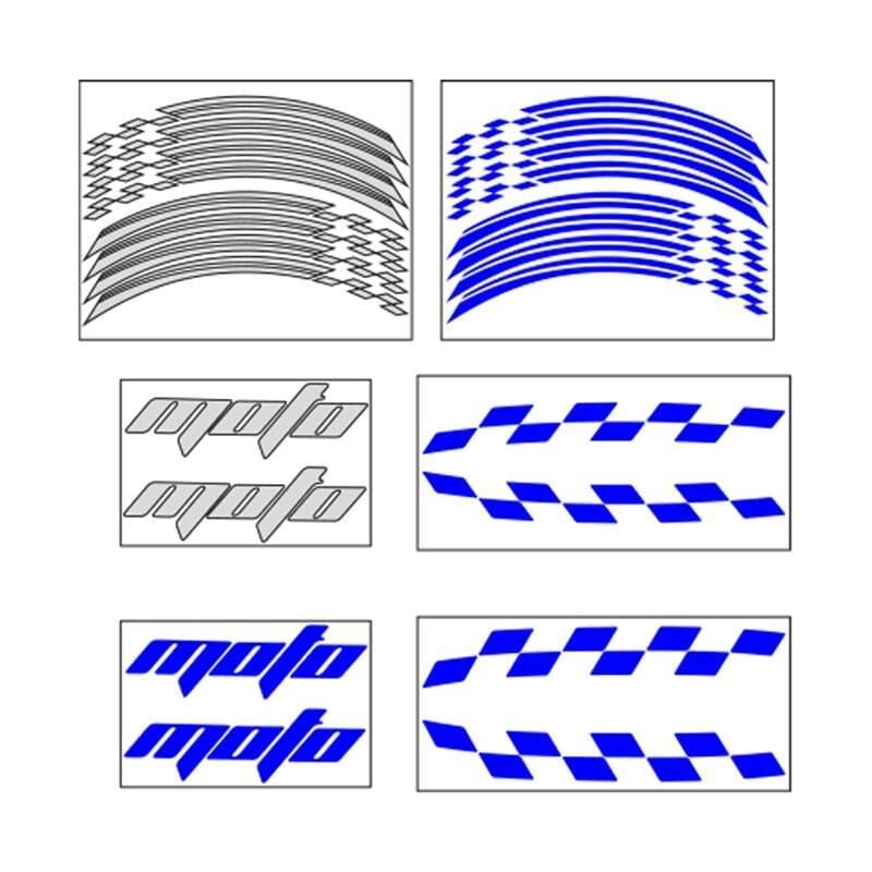 Reflektör Mavi Racing Şerit 3