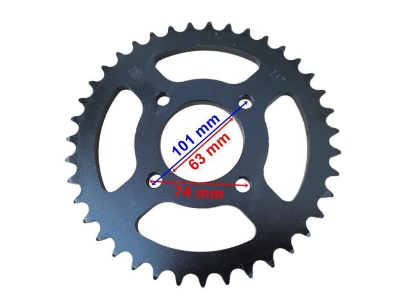 Regal Daytona Arka Dişli 530-39T İç 63 Mm 4 Delikli Öm