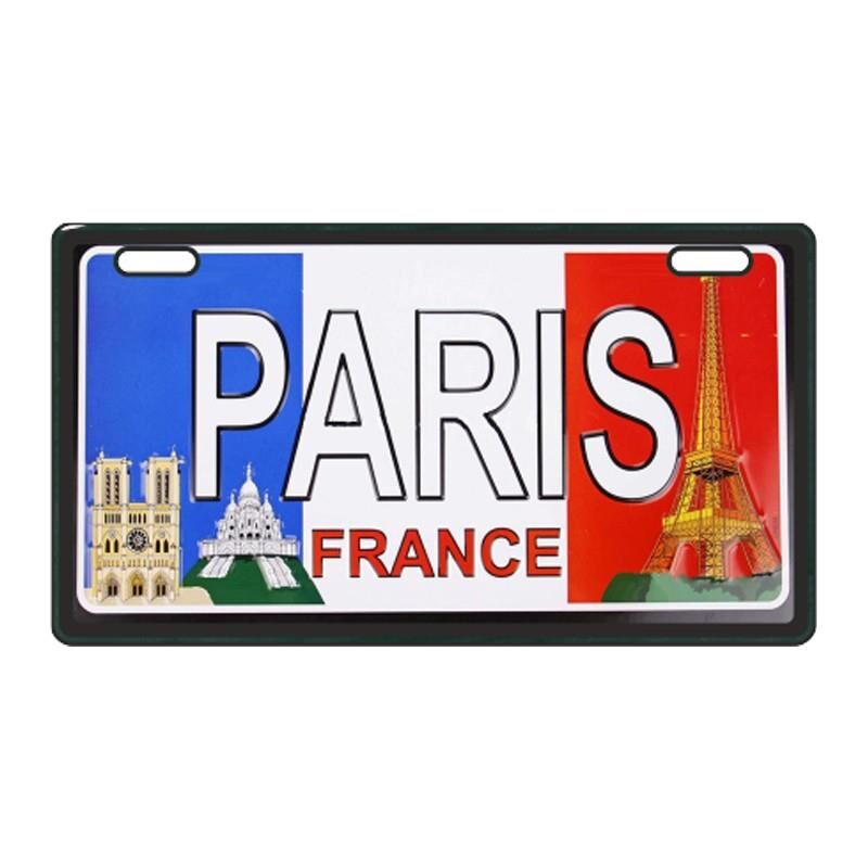 Paris E-Bike Plakalık