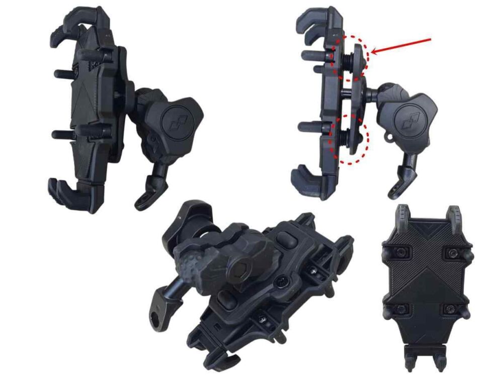 Telefon Tutucu Ayna Bağlantılı (Titreşim Modüllü)