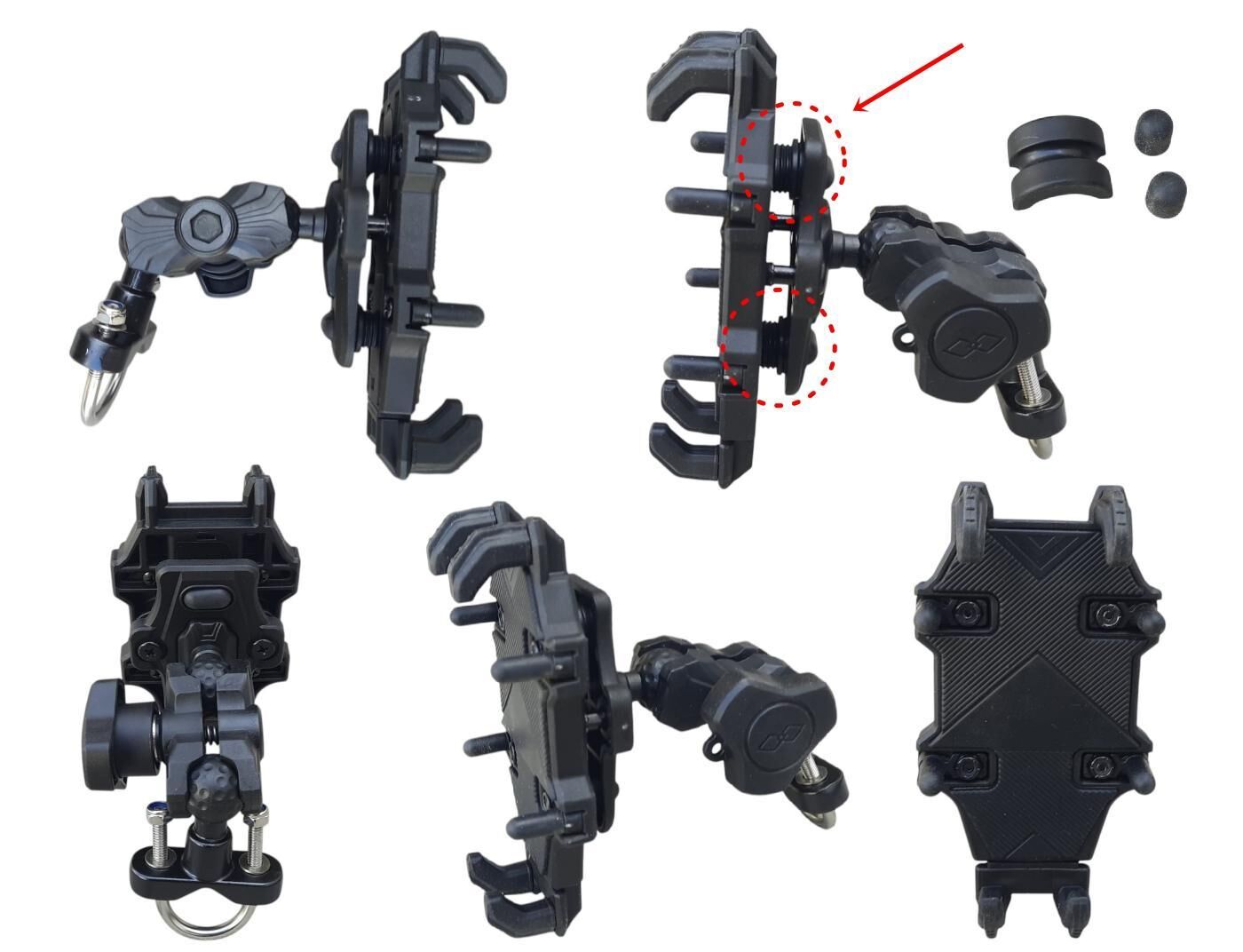 Telefon Tutucu Gidon Bağlantılı (Titreşim Modüllü)