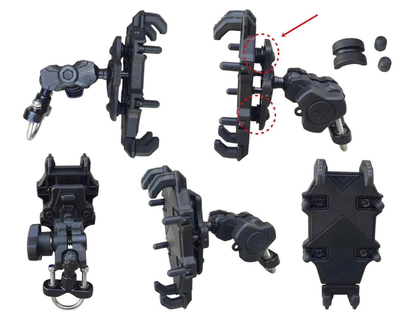 Telefon Tutucu Gidon Bağlantılı (Titreşim Modüllü)