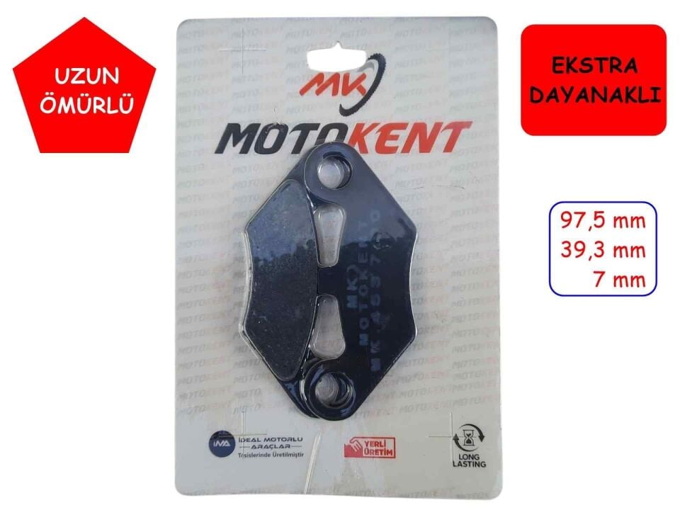 Atv Linhai Ön Fren Disk Balatası (Viptrac Arka) Mtk Fa453 Cf Terralender 500-625-800