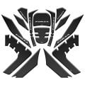 Honda Forza 2018 - 2020 Uyumlu Tank Pad Set 001