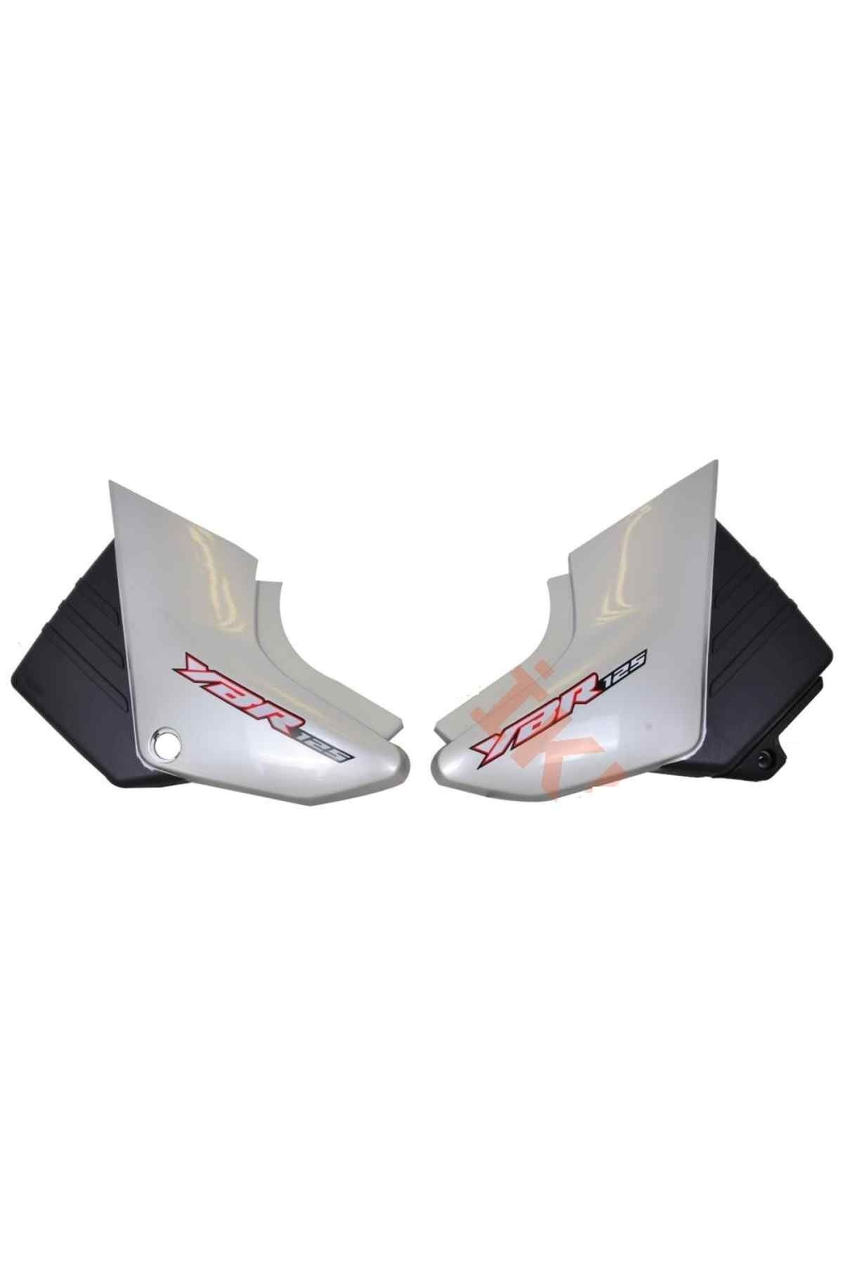 Yamaha Ybr Orta Yan Kapak 2006 Gri (Yazısız)